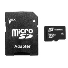 Флэш-карты Stelfors microSDHC  16GB class 10/UHS-1 (+SD адаптер)