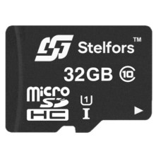 Флэш-карты Stelfors microSDHC  32GB class 10/UHS-1 (без адаптер)