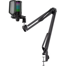 Микрофон игр стрим Defender GMC 650 USB, RGB, стойка, провод 1.7 м (64665) Микрофон игр стрим Defender GMC 650 USB, RGB, стойка, провод 1.7 м (64665)