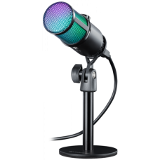 Микрофон игр стрим Defender Glow GMC 400 1.3m (64640)