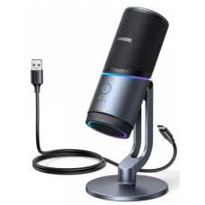 Микрофон Ugreen CM769 Desktop USB Microphone with RGB Lights серый (35629) Микрофон Ugreen CM769 Desktop USB Microphone with RGB Lights серый (35629)