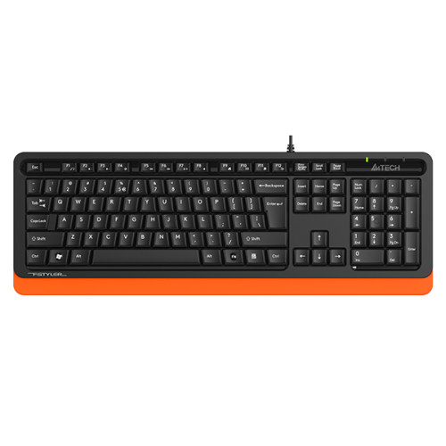 Клавиатура A4Tech Fstyler FKS10 USB black/orange Клавиатура A4Tech Fstyler FKS10 USB black/orange