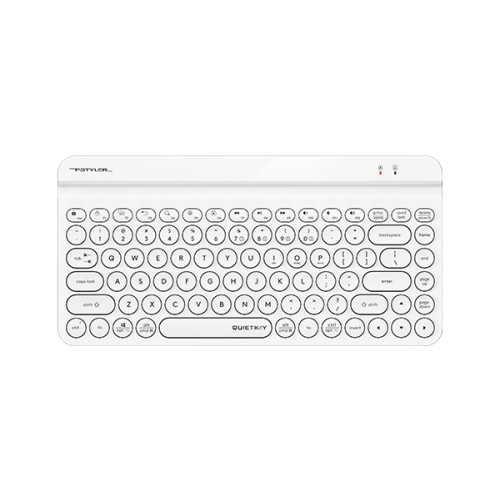 Клавиатура беспр A4Tech Fstyler FBK30 white