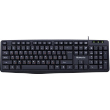 Клавиатура Defender Concept HB-164 RU, 104+FN, 1.8m black (45164)