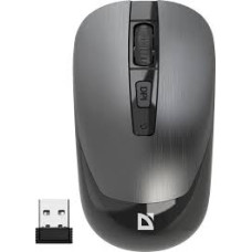 Мышь беспров Defender Wave MM-995 серая бесшумн (52993)