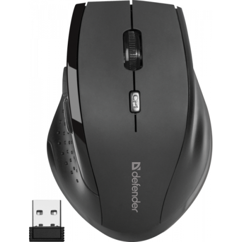 Мышь беспр Defender Accura MM-365 ч (52365)