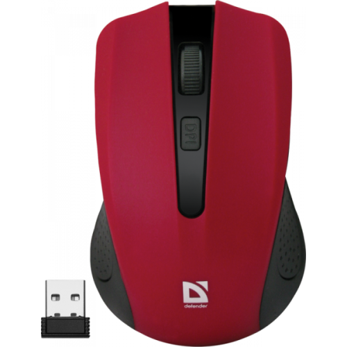 Мышь беспр Defender Accura MM-935 кр(52937) Мышь беспр Defender Accura MM-935 кр(52937)