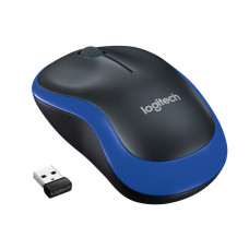 Мышка беспр Logitech M185 blue