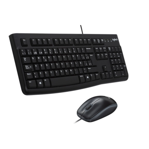 Компл пров Logitech MK120 черн