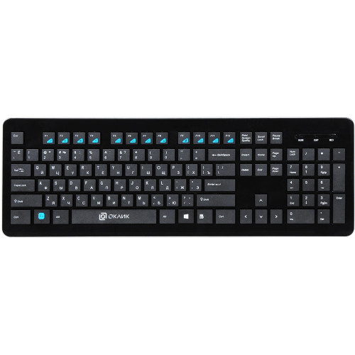 Клавиатура беспр Oklick 870S черный(368218) Клавиатура беспр Oklick 870S черный(368218)