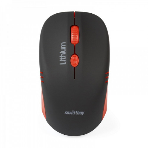 Мышь беспр SmartBuy 344 ONE ч-кр(SBM-344CAG-KR) /40
