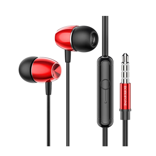 Наушники Borofone BM57 Platinum red