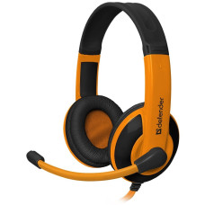 Гарн полн ПК Defender игр Warhead G120 чер+оранж, (64099)
