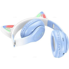 Наушники Bluetooth Hoco W42 blue(полноразм)