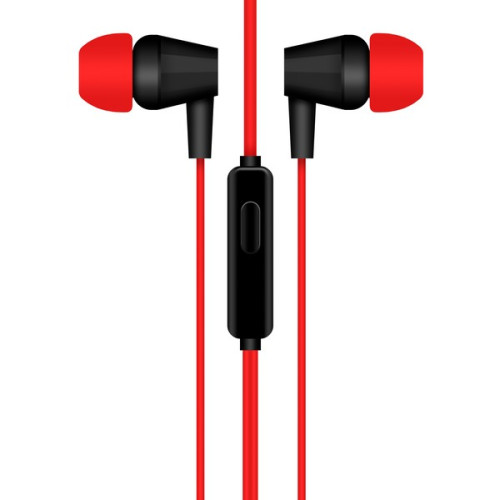 Наушники Krutoff HF-J69 красные (коробка)