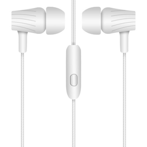 Наушники Krutoff HF-T83 белые (пакет)