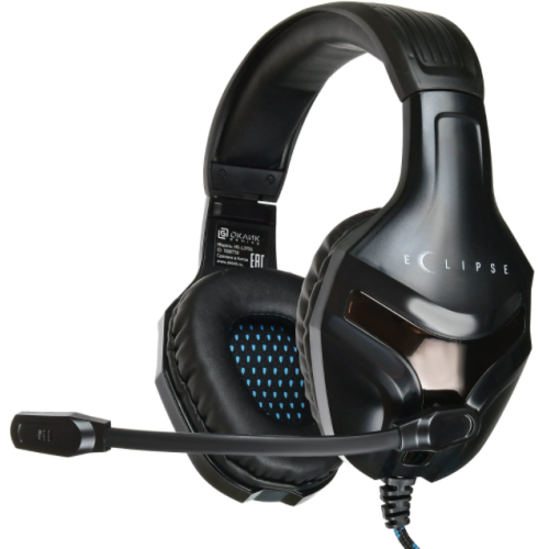 Гарнитура Oklick HS-L370G ECLIPSE черный 2м мониторные (1090730) Гарнитура Oklick HS-L370G ECLIPSE черный 2м мониторные (1090730)