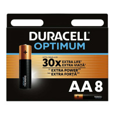 Эл пит Duracell LR06/AA Optimum-8BI(8шт) Эл пит Duracell LR06/AA Optimum-8BI(8шт)