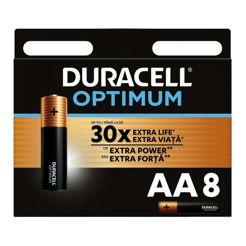 Эл пит Duracell LR06/AA Optimum-8BI(8шт)