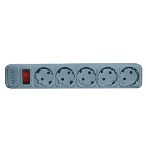 Сетевой фильтр Centek CT-8900-5-4,5 серый