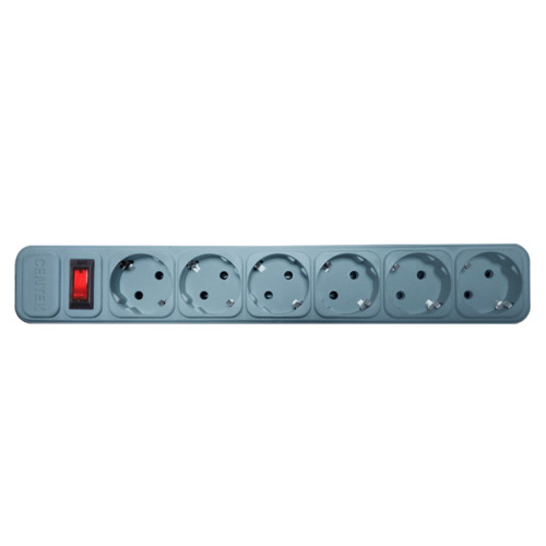 Сетевой фильтр Centek CT-8901-6-3,0 серый