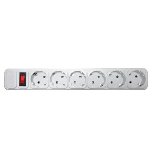 Сетевой фильтр Centek CT-8901-6-1,8 белый