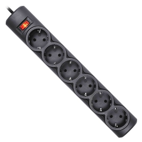 Сетевой фильтр Defender DFS 753 3 m, 5 роз, 2 USB 2.1A (99753) Сетевой фильтр Defender DFS 753 3 m, 5 роз, 2 USB 2.1A (99753)