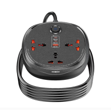 Сетевой фильтр Moxom MX-ST27 3USB*3 розетки 2m black