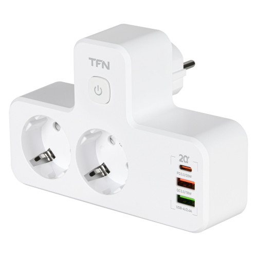 Сетевой фильтр TFN Power 5 белый