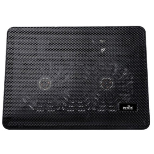 Охлаждающая подставка De Tech X-9 black Охлаждающая подставка De Tech X-9 black