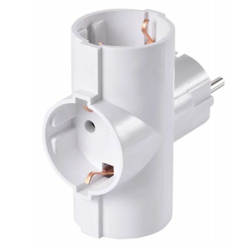 Сетевой разветвитель Buro BU-PS3TG-W (3 розетки) белый