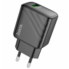 СЗУ HOCO CS21A 1USB 3.0A QC3.0 18W Black