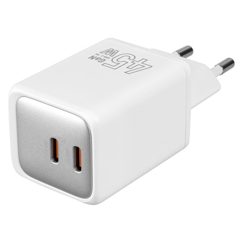 СЗУ TFN Gan C+C, 45w, бел(WC-CC-45W-WH) СЗУ TFN Gan C+C, 45w, бел(WC-CC-45W-WH)