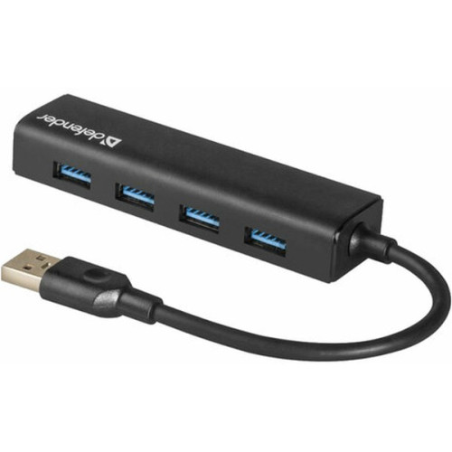 USB Hub Defender Quadro Express USB3.0, 4 порта(83204) USB Hub Defender Quadro Express USB3.0, 4 порта(83204)