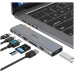 USB Hub Mokin 7 в 2 MOUC2206 для MacBook, HDMI, USB C, USB Ax2, PD, RJ45, SD/Micro SD