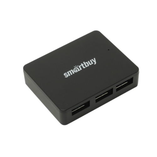 USB Hub Smartbuy 4 порта, черн (SBHА-6000-K)