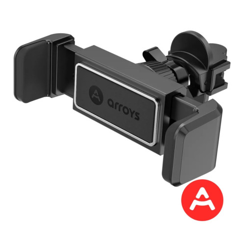 Автодержатель Arroys Vent-C1 black