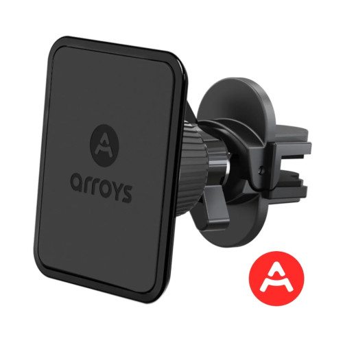 Автодержатель Arroys Vent One black