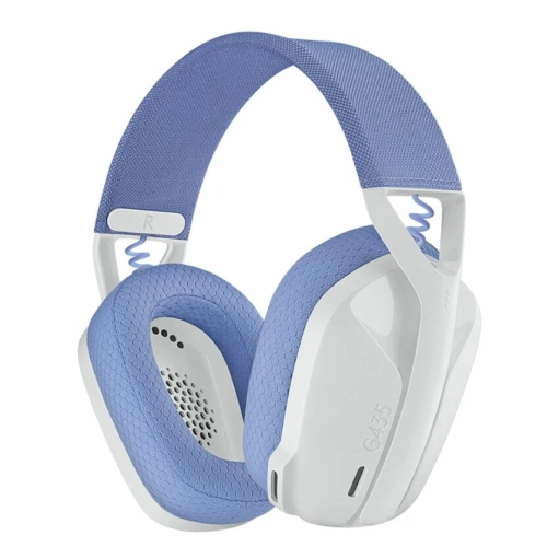 Гарнитура Logitech Headset G435 Wireless Gaming White/lilac Гарнитура Logitech Headset G435 Wireless Gaming White/lilac