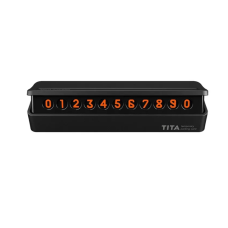Временная карта парковки Xiaomi TITA Temporary Parking Card Black Временная карта парковки Xiaomi TITA Temporary Parking Card Black