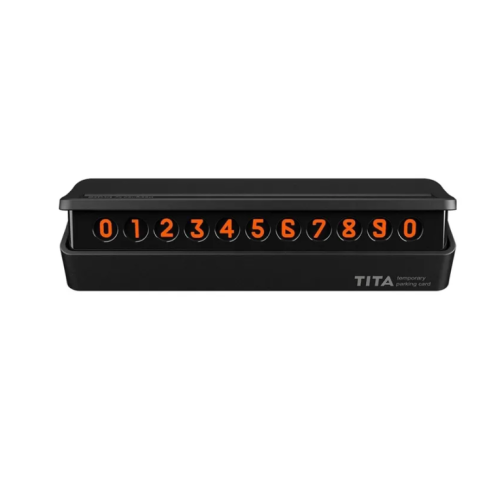 Временная карта парковки Xiaomi TITA Temporary Parking Card Black