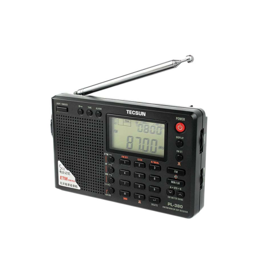 Радиоприемник переносной Tecsun PL-380 black