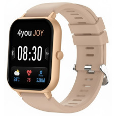 Часы Smart Watch 4you JOY gold(ремешок бежевый)