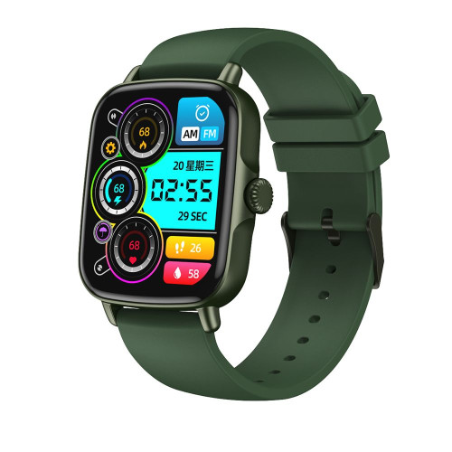 Часы Smart Watch 4you JOY grey(ремешок темно-зеленый)