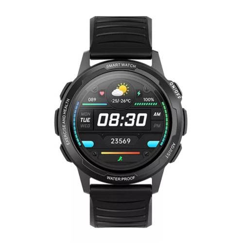 Смарт-часы BQ Watch 1.3 black+black wristband