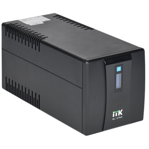 ИБП ITK Electra EET-1200VA-1-002 720Вт 1200ВА черный