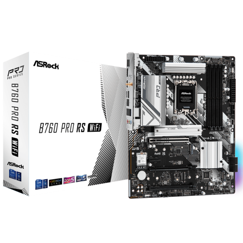 Материнская плата ASRock B760 PRO RS WIFI Socket 1700