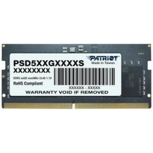 Память Patriot Signature Line DDR5 8GB 5600MT/s SO-DIMM