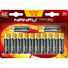 Эл пит Nanfu AA (12шт) блистер
