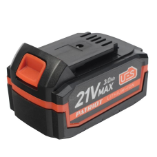 Батарея аккумуляторная PB BR 21V(Max) Li-ion Patriot UES, 3,0Ah, тонкая зарядка (5,5 мм)